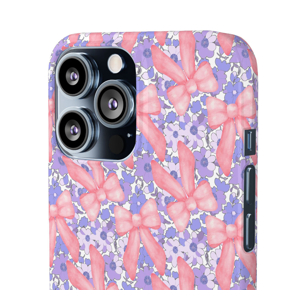 Bow Floral - Elite Phone Case