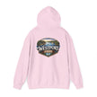 Westport Cove Hoodie — Scenic Lake Cabin Vintage Logo Hooded Sweatshirt