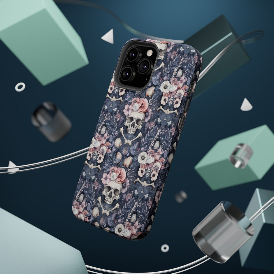 Floral Skull - Extreme MagSafe Phone Case