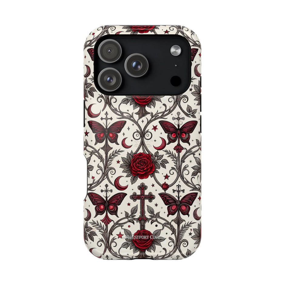 Rose & Butterfly - Extreme MagSafe Phone Case