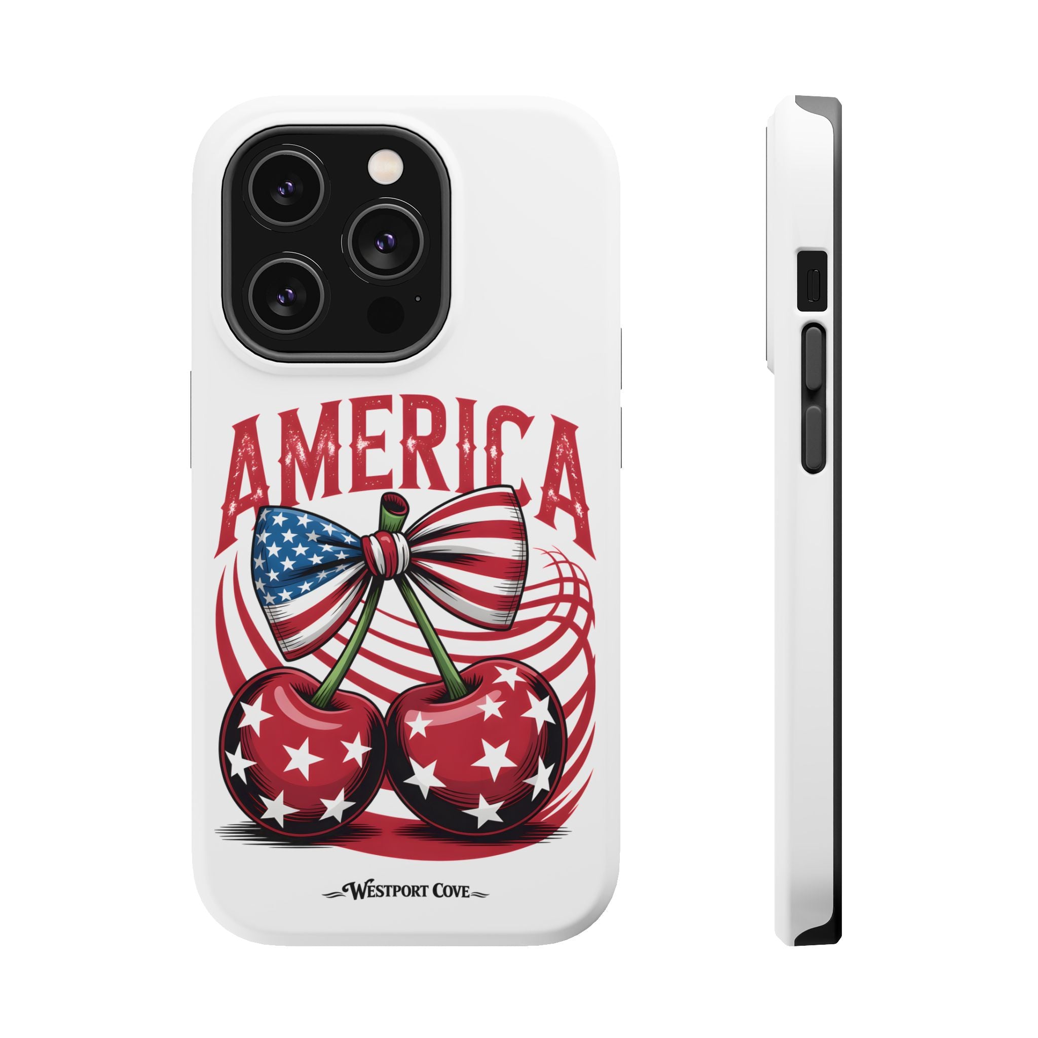 Patriotic Cherry - Extreme MagSafe Phone Case
