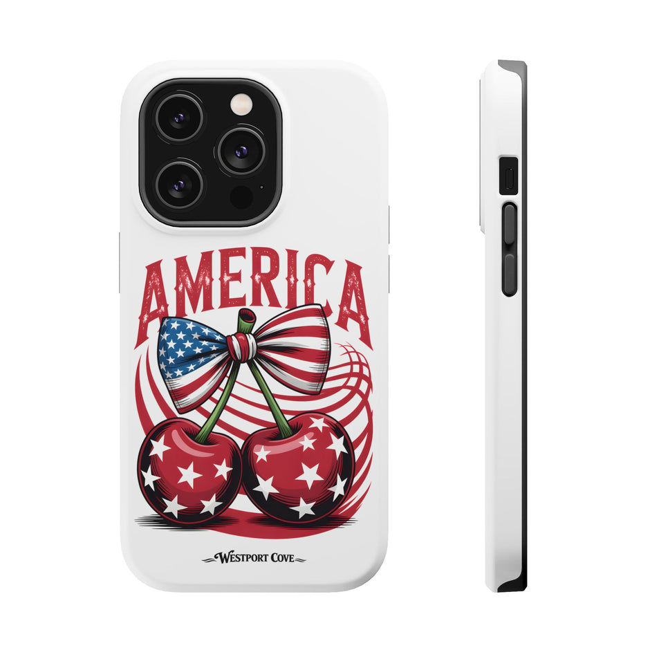 Patriotic Cherry - Extreme MagSafe Phone Case