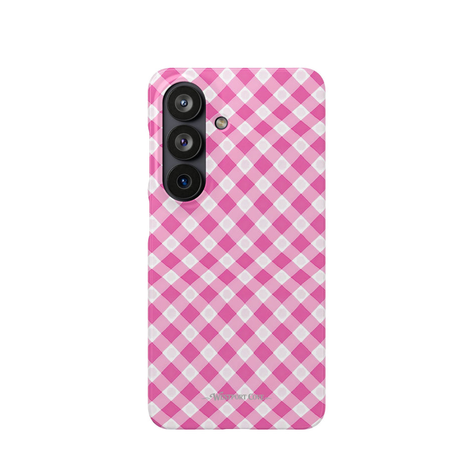 Pink Gingham - Elite Case