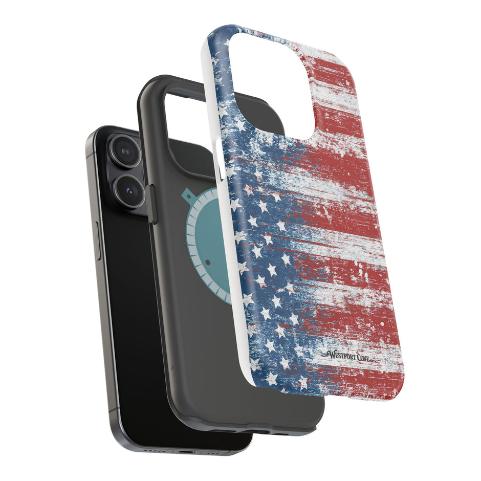 American Flag Distressed - Extreme MagSafe Phone Case