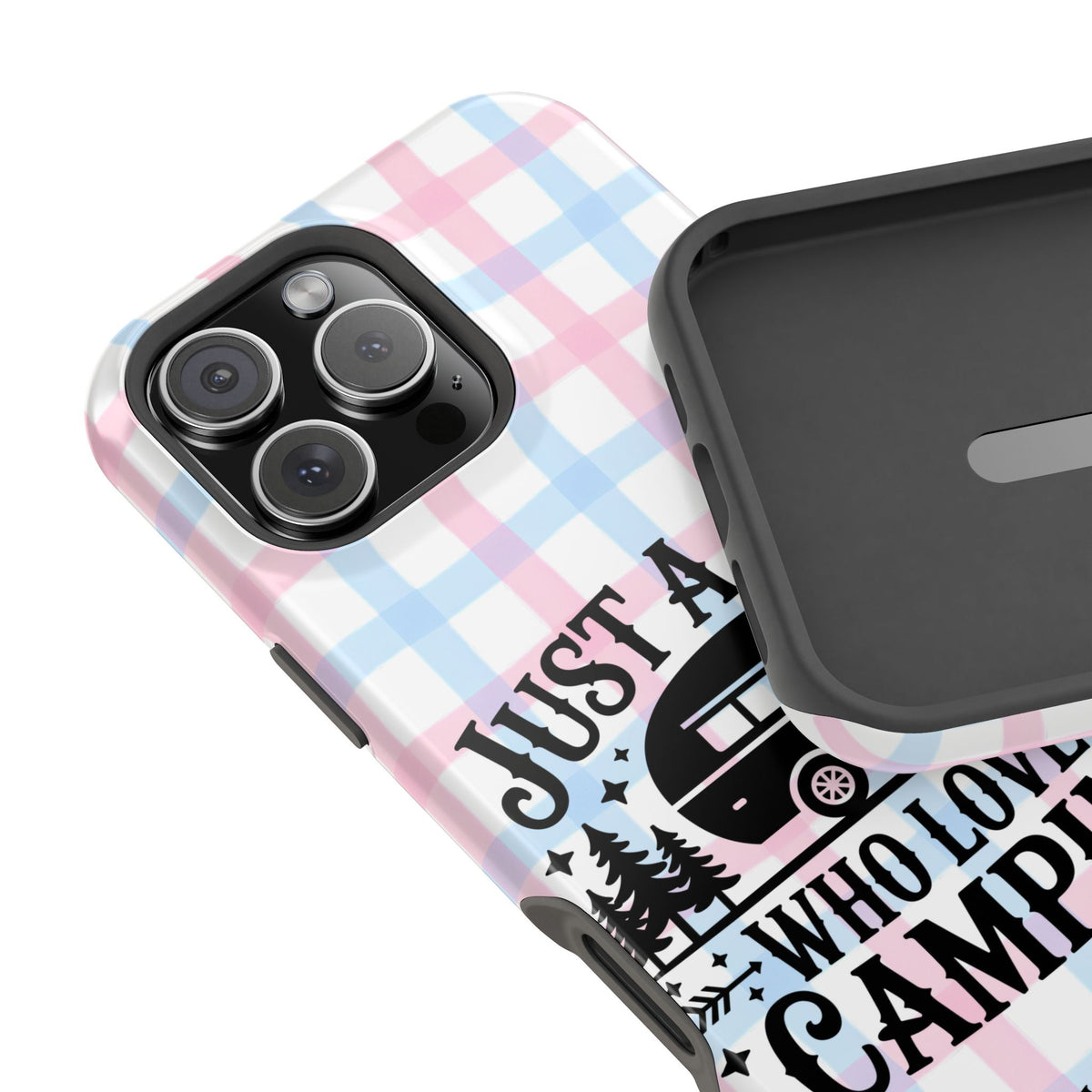 Just A Girl Who Loves Camping - Extreme Impact MagSafe Phone Case