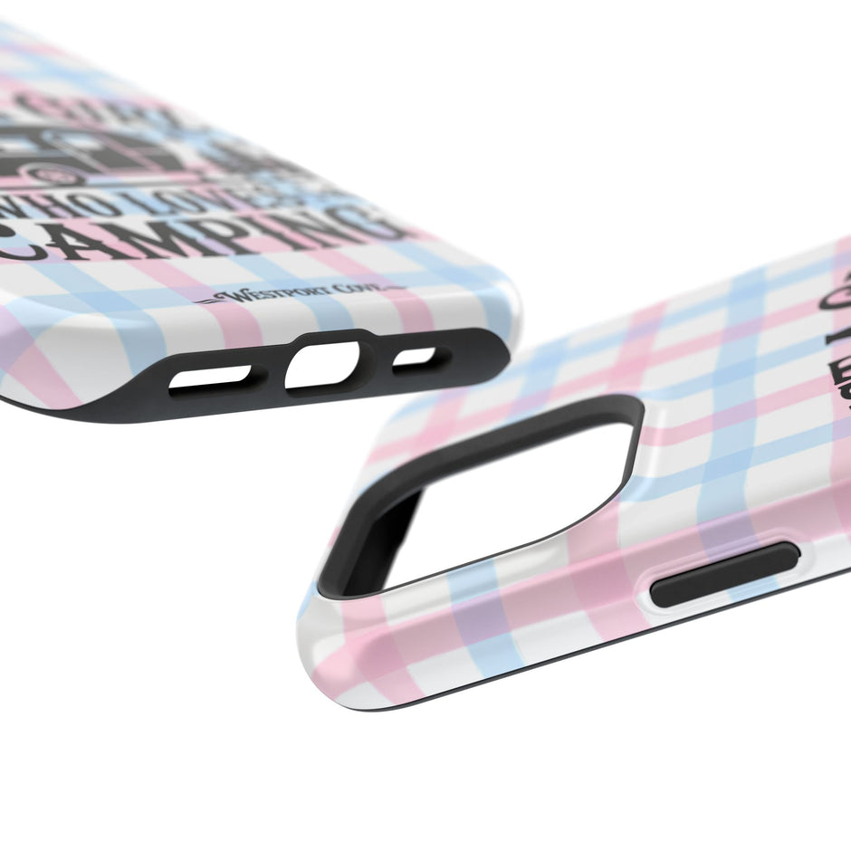 Just A Girl Who Loves Camping - Extreme Impact MagSafe Phone Case