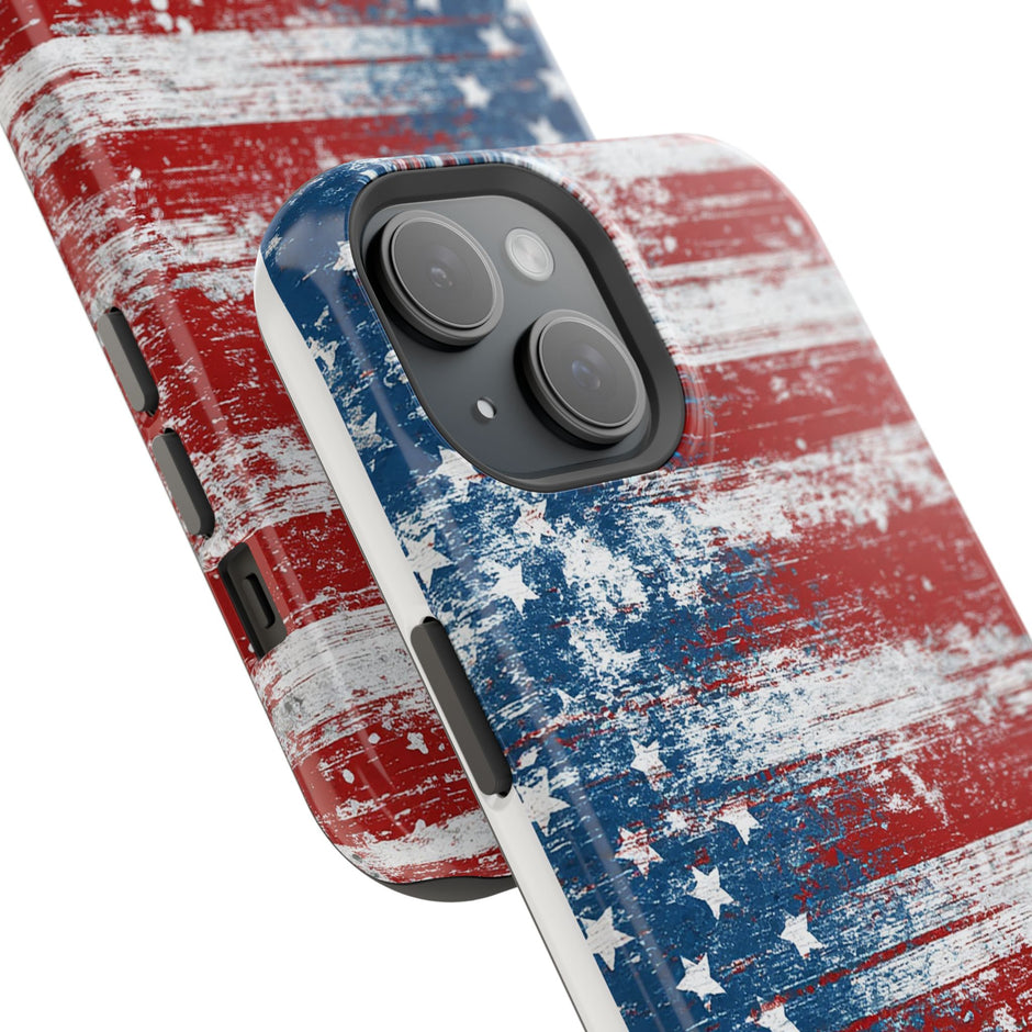 American Flag Distressed - Extreme MagSafe Phone Case