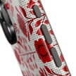 Red Scandi Floral - Extreme Impact MagSafe Phone Case