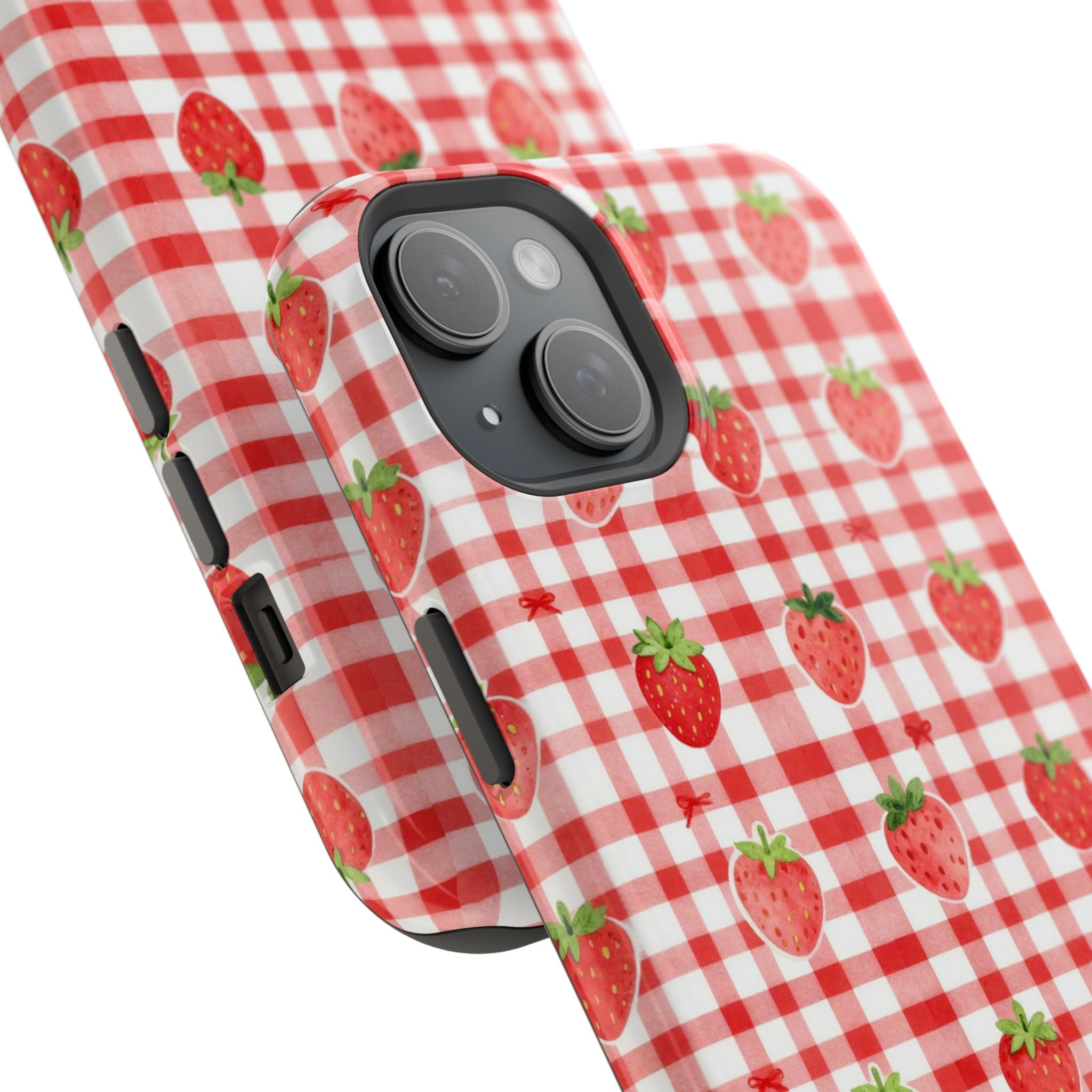 Strawberry Gingham - Extreme MagSafe Phone Case