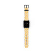 Daisy Chain - Apple Watch Band - Floral Watch Band - Yellow Daisy Pattern Apple Watch Strap
