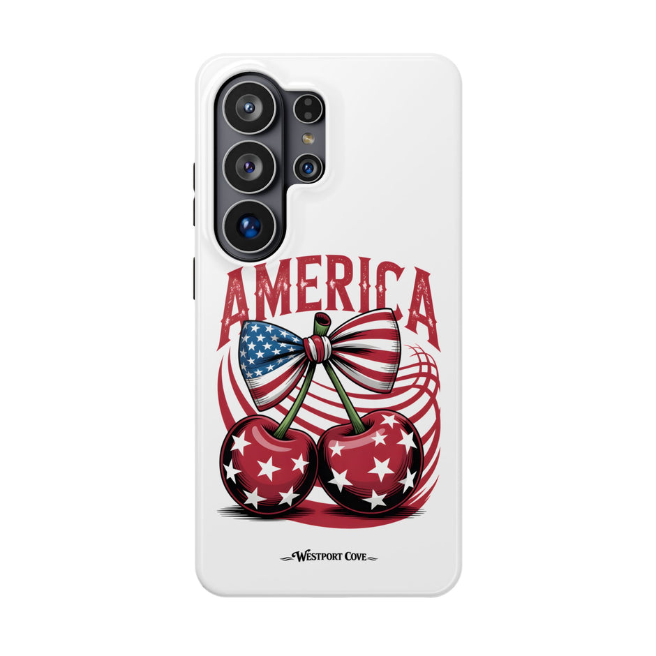 Patriotic Cherry - Extreme MagSafe Phone Case