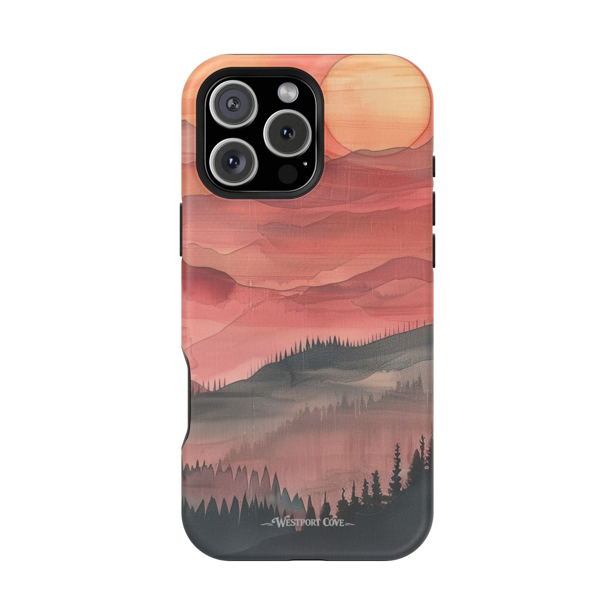 Sunset Mountain - Extreme MagSafe Phone Case