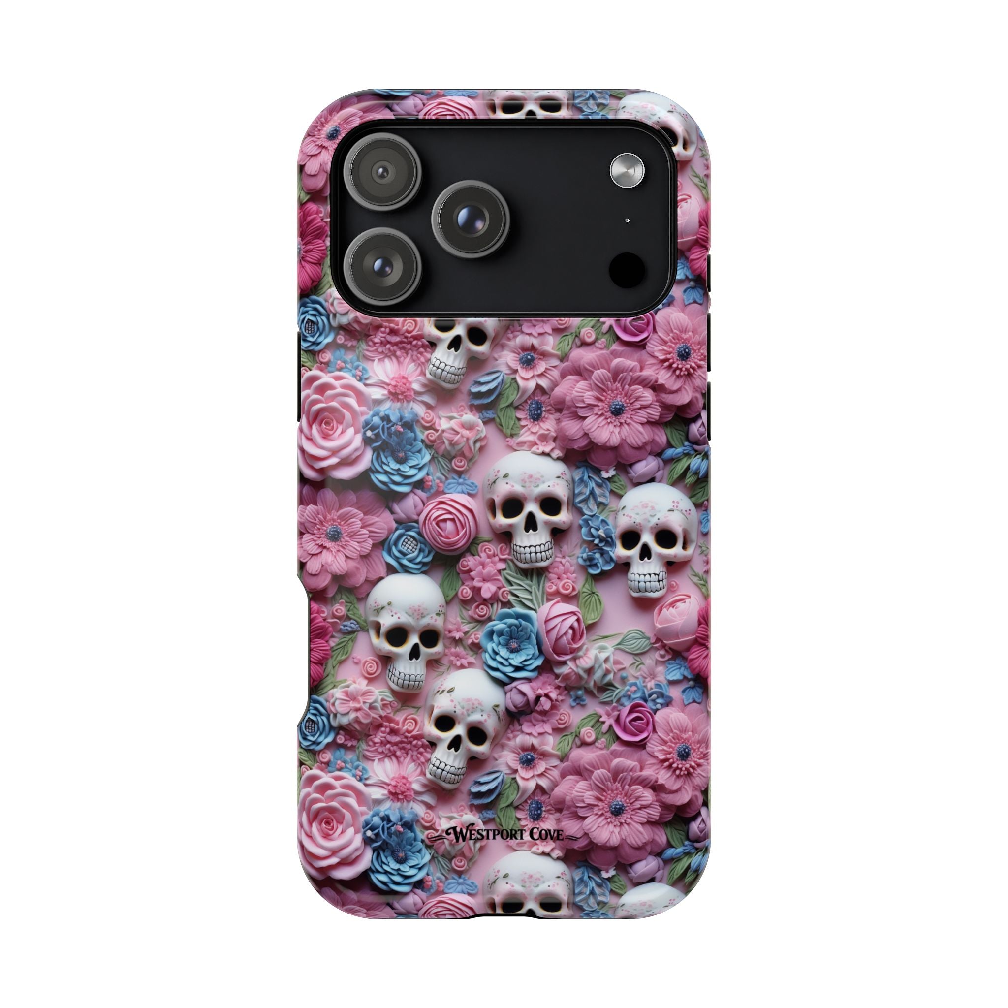 Floral Skull - Extreme MagSafe Phone Case