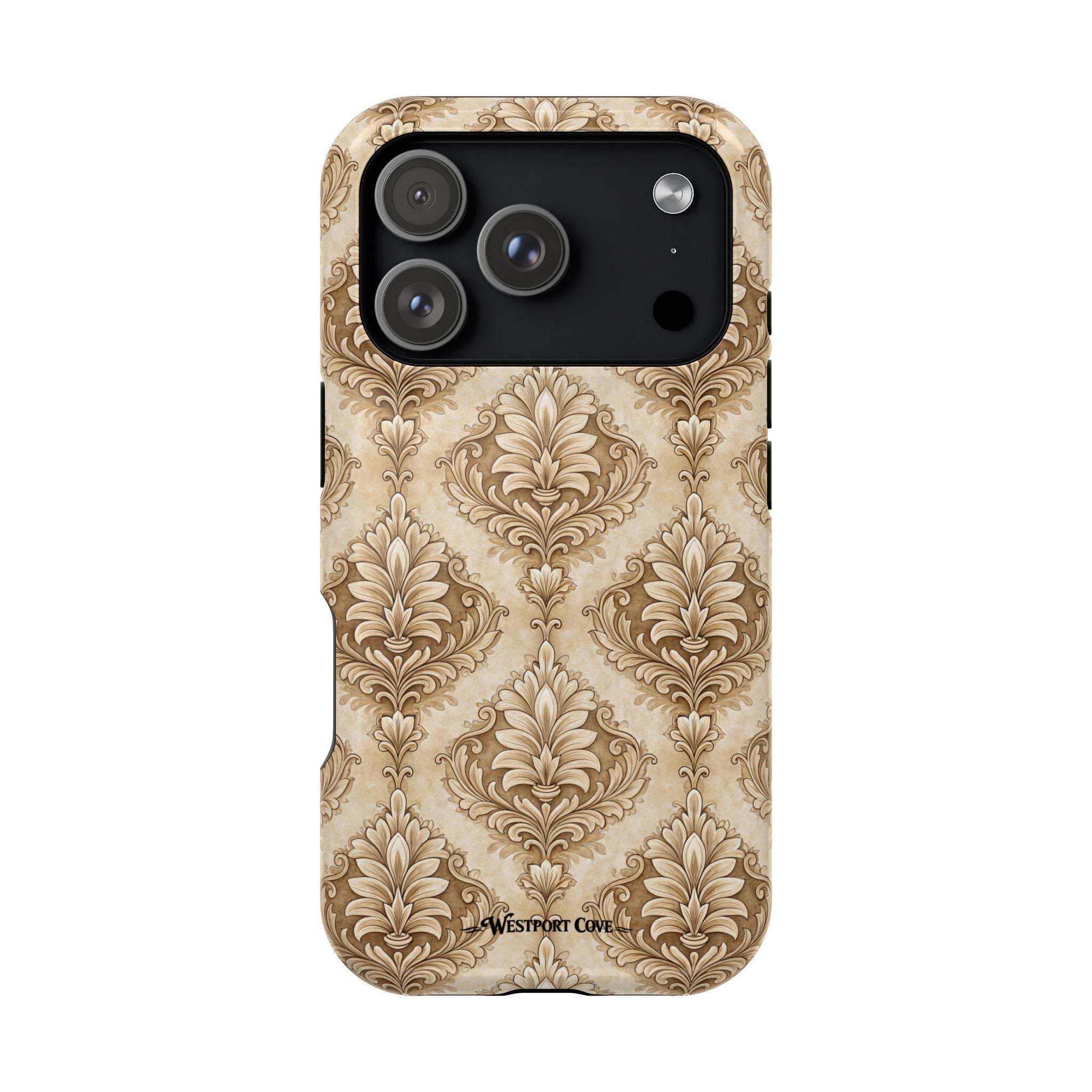 Damask Taupe - Extreme MagSafe Phone Case