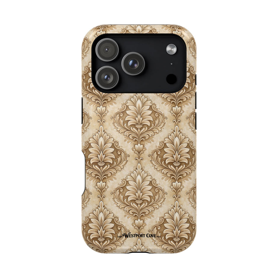 Damask Taupe - Extreme MagSafe Phone Case