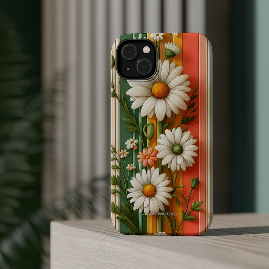 Daisy Stripe - Extreme MagSafe Phone Case