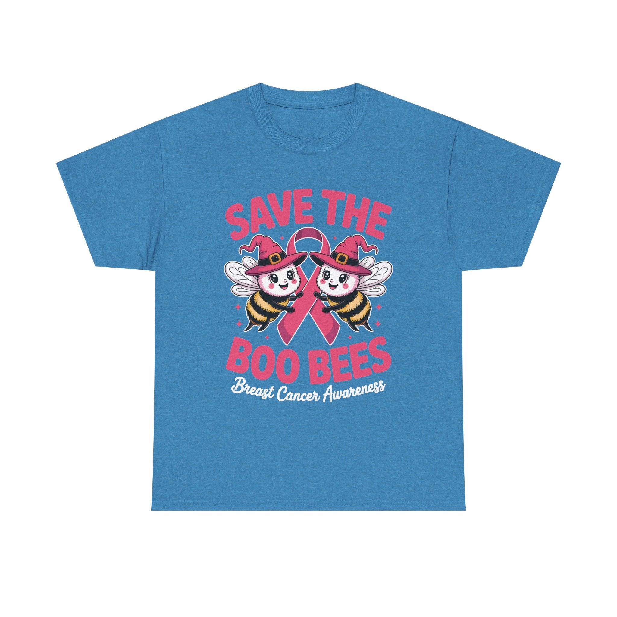 Save the Boo Bees T-Shirt — Breast Cancer Awareness Pink Ribbon Tee
