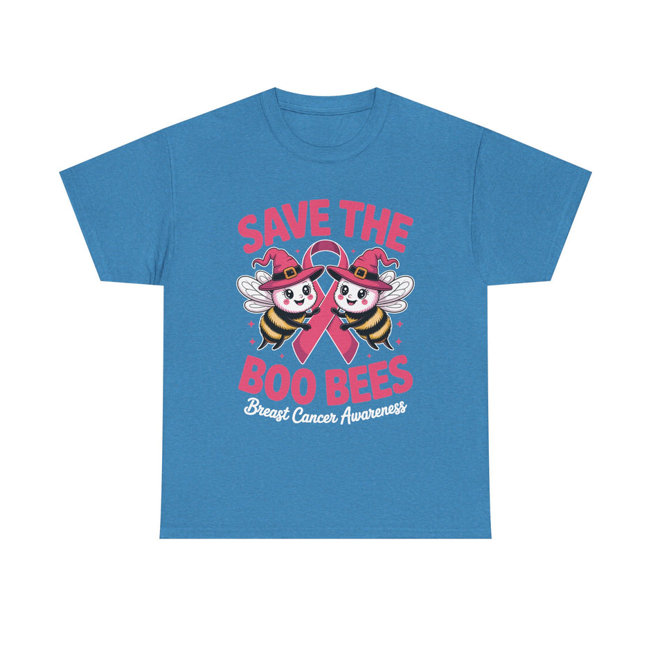 Save the Boo Bees T-Shirt — Breast Cancer Awareness Pink Ribbon Tee