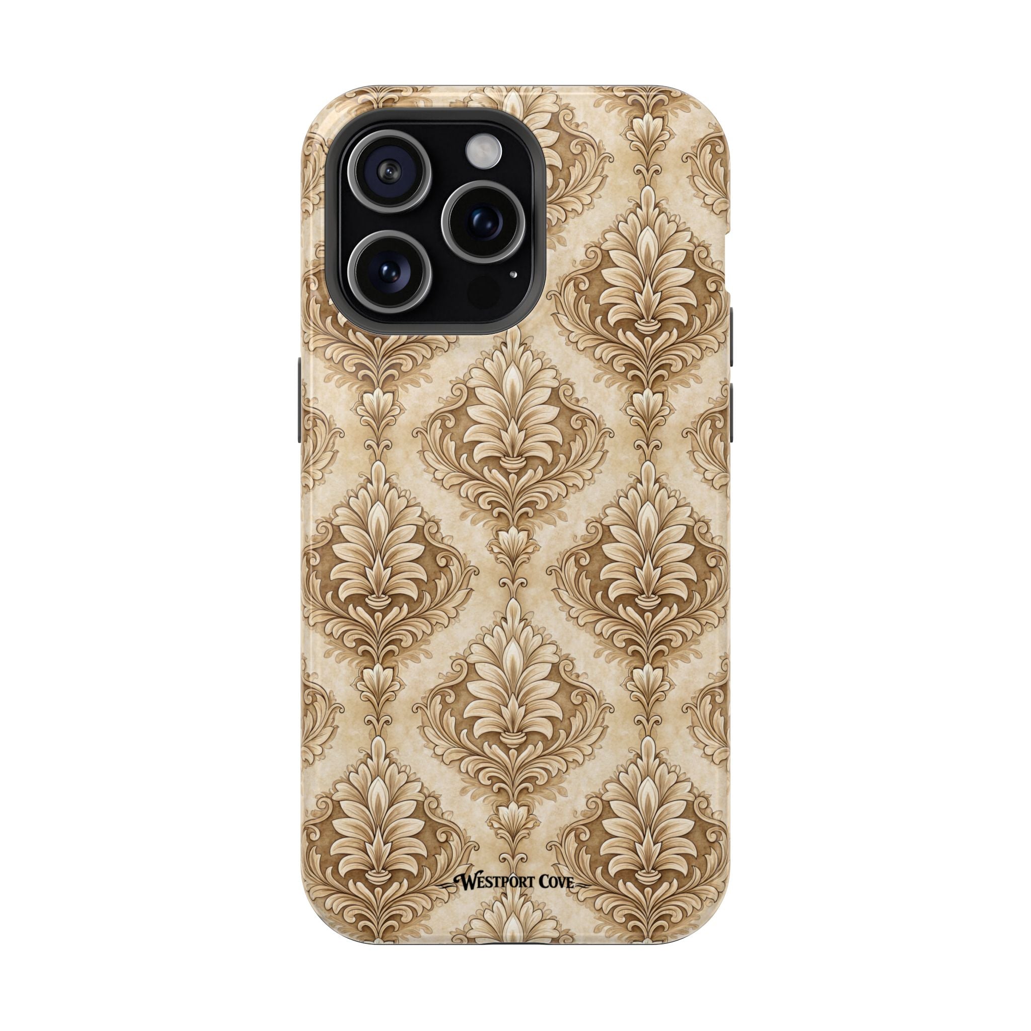 Damask Taupe - Extreme MagSafe Phone Case