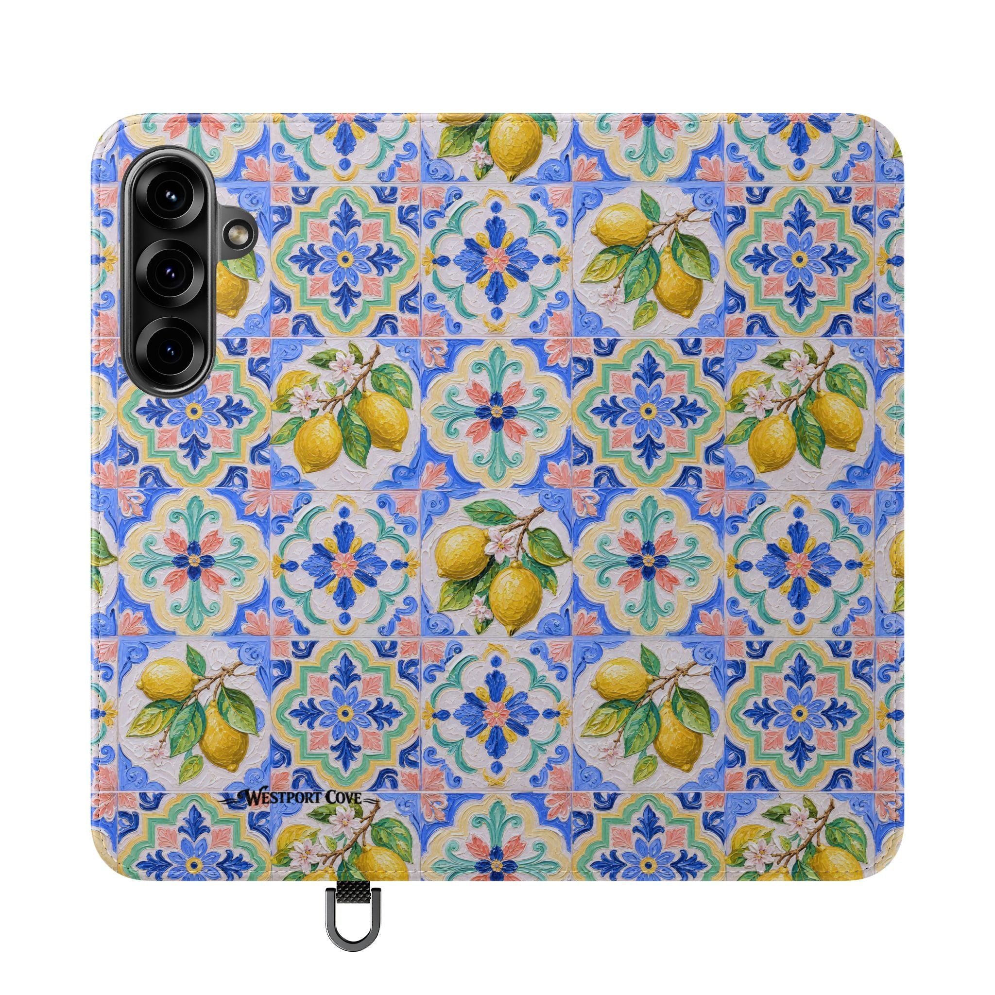 Santorini Lemon - Flip Case