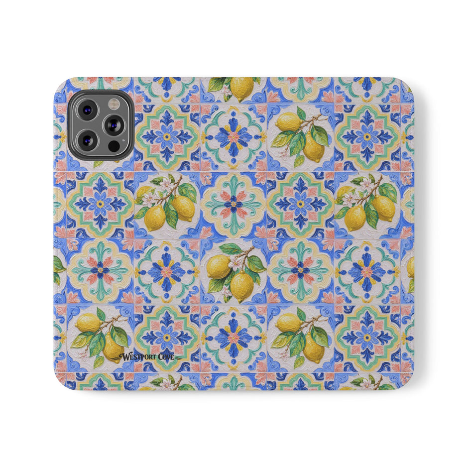 Santorini Lemon - Flip Case