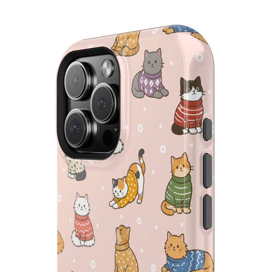 Sweater Cats -  Extreme Impact MagSafe Phone Case