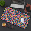 Floral Hibiscus Desk Mat — Vibrant Tropical Mousepad for Home Office