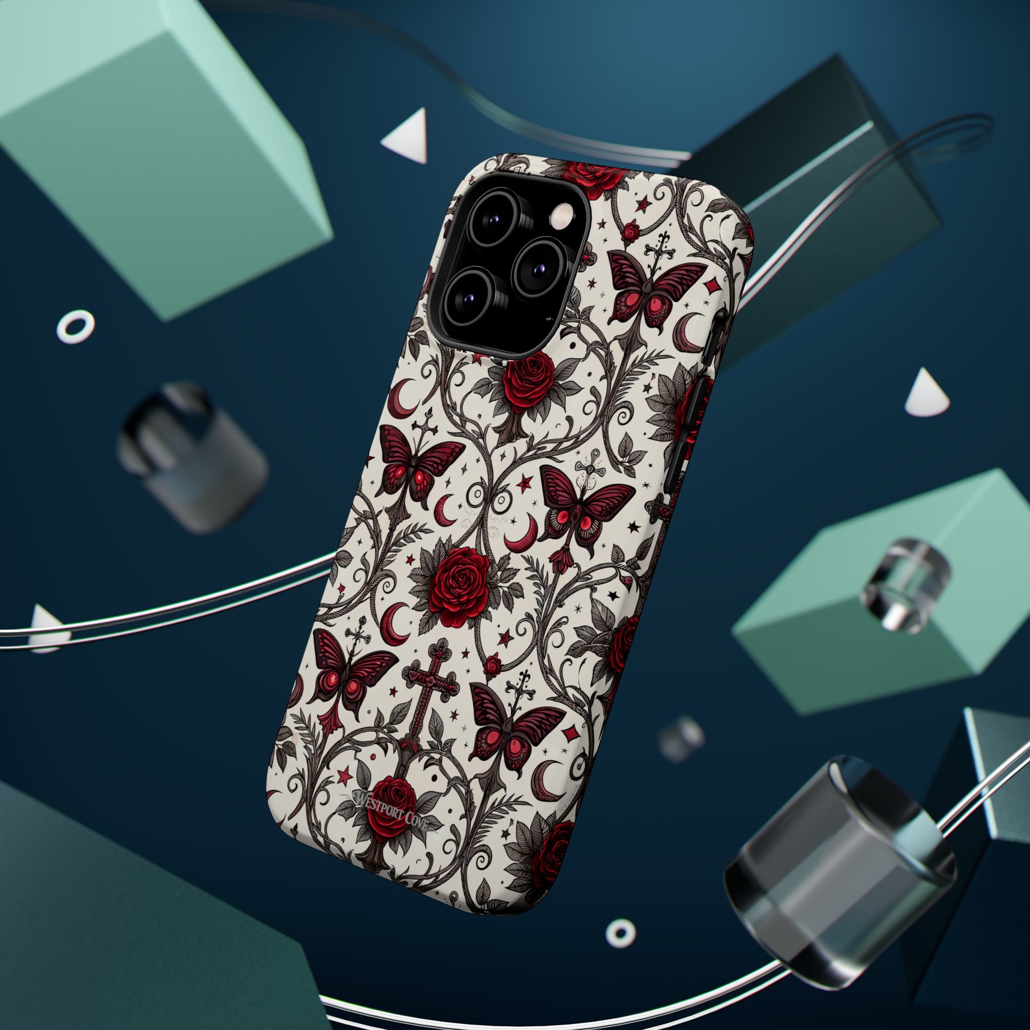 Rose & Butterfly - Extreme MagSafe Phone Case