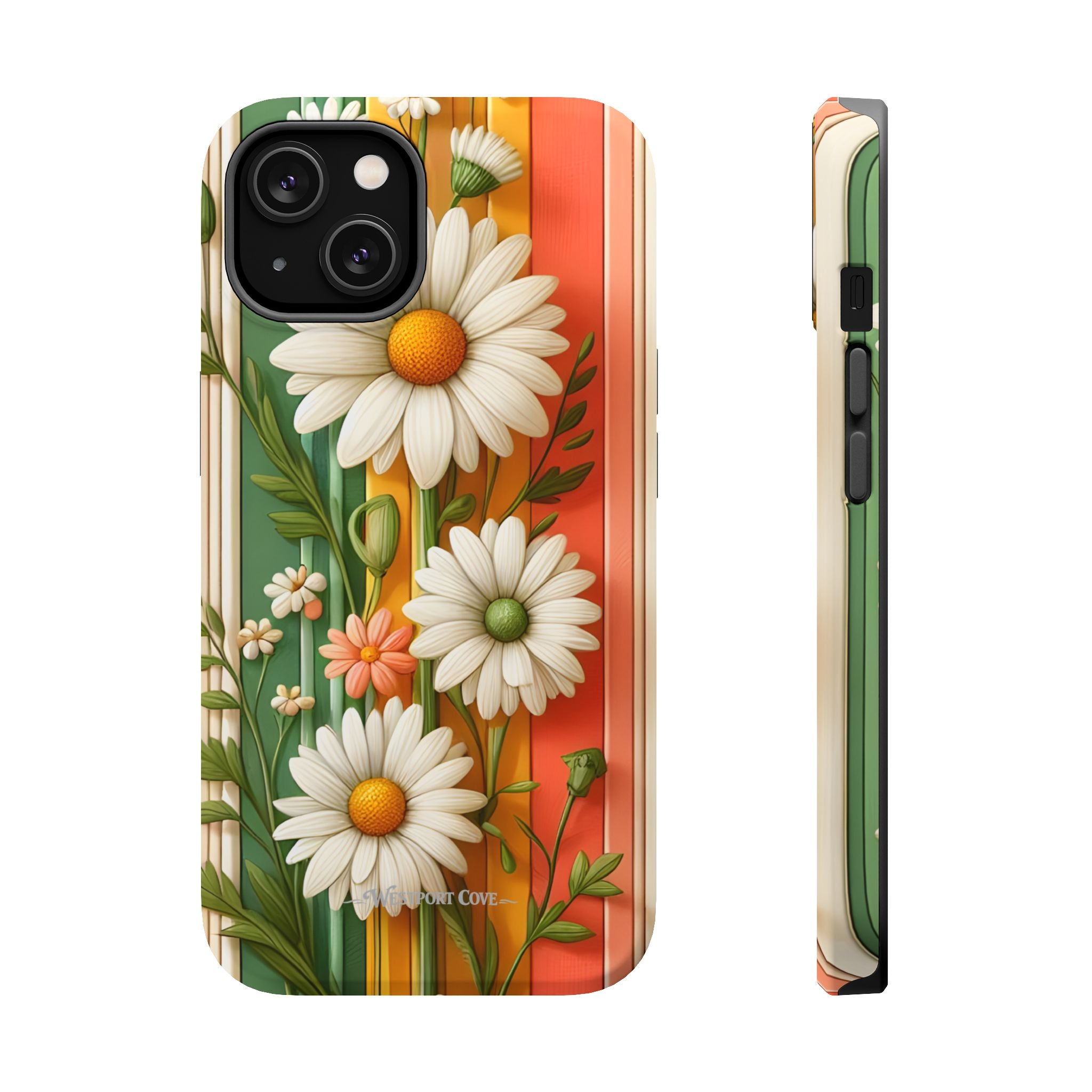 Daisy Stripe - Extreme MagSafe Phone Case