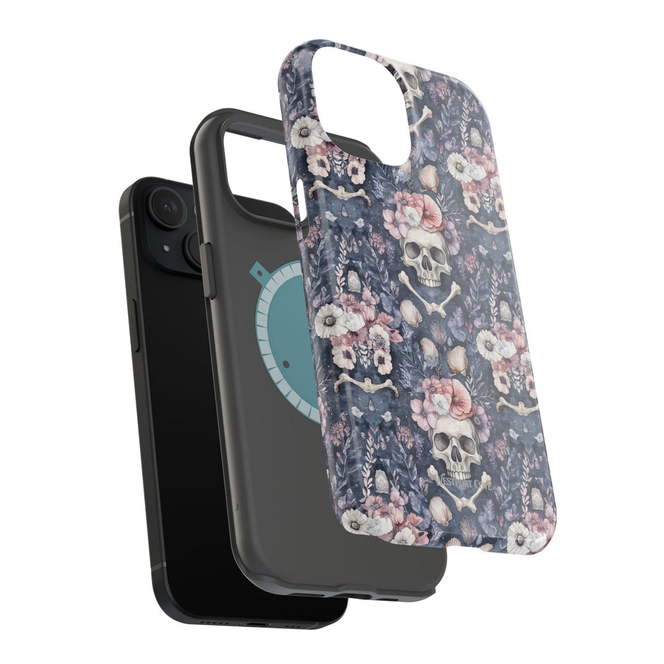Floral Skull - Extreme MagSafe Phone Case
