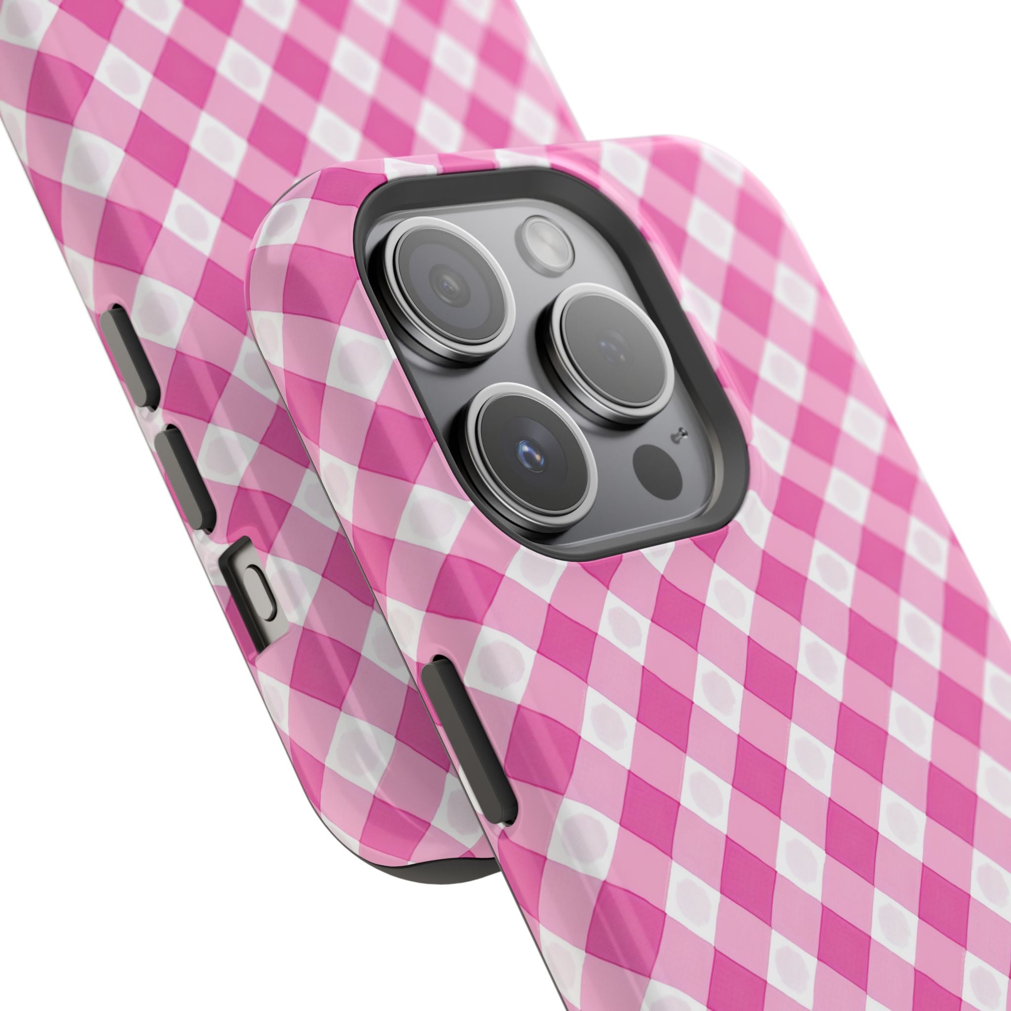 Pink Gingham - Extreme Phone Case