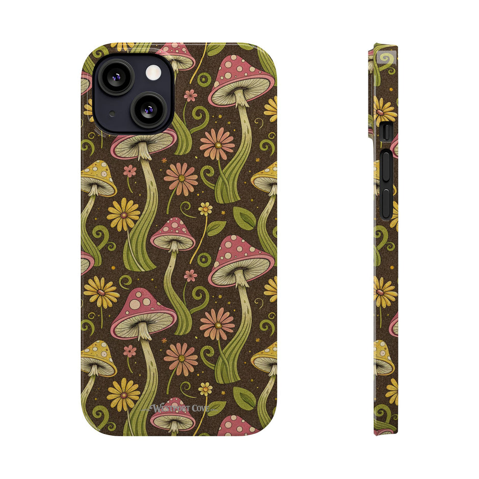 Magic Mushroom - Essential Phone Case – Retro Psychedelic Botanical Design