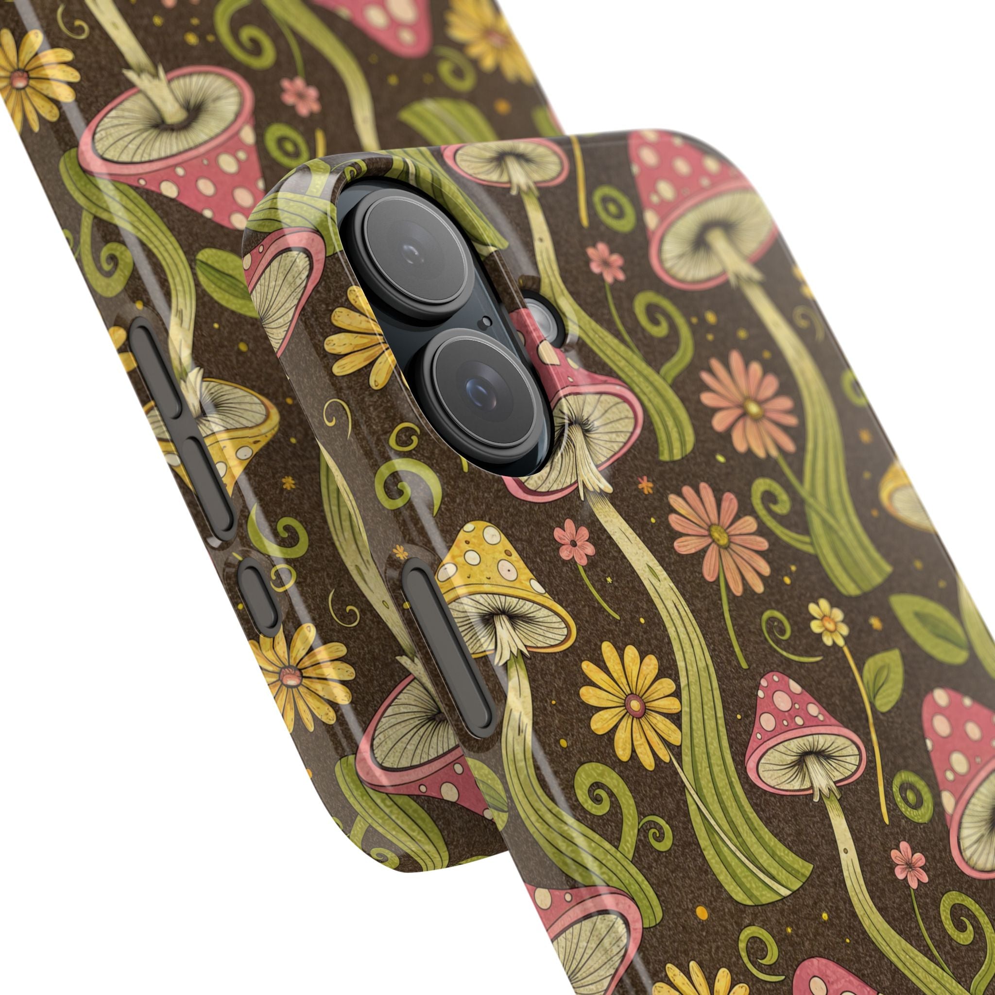 Magic Mushroom - Essential Phone Case – Retro Psychedelic Botanical Design