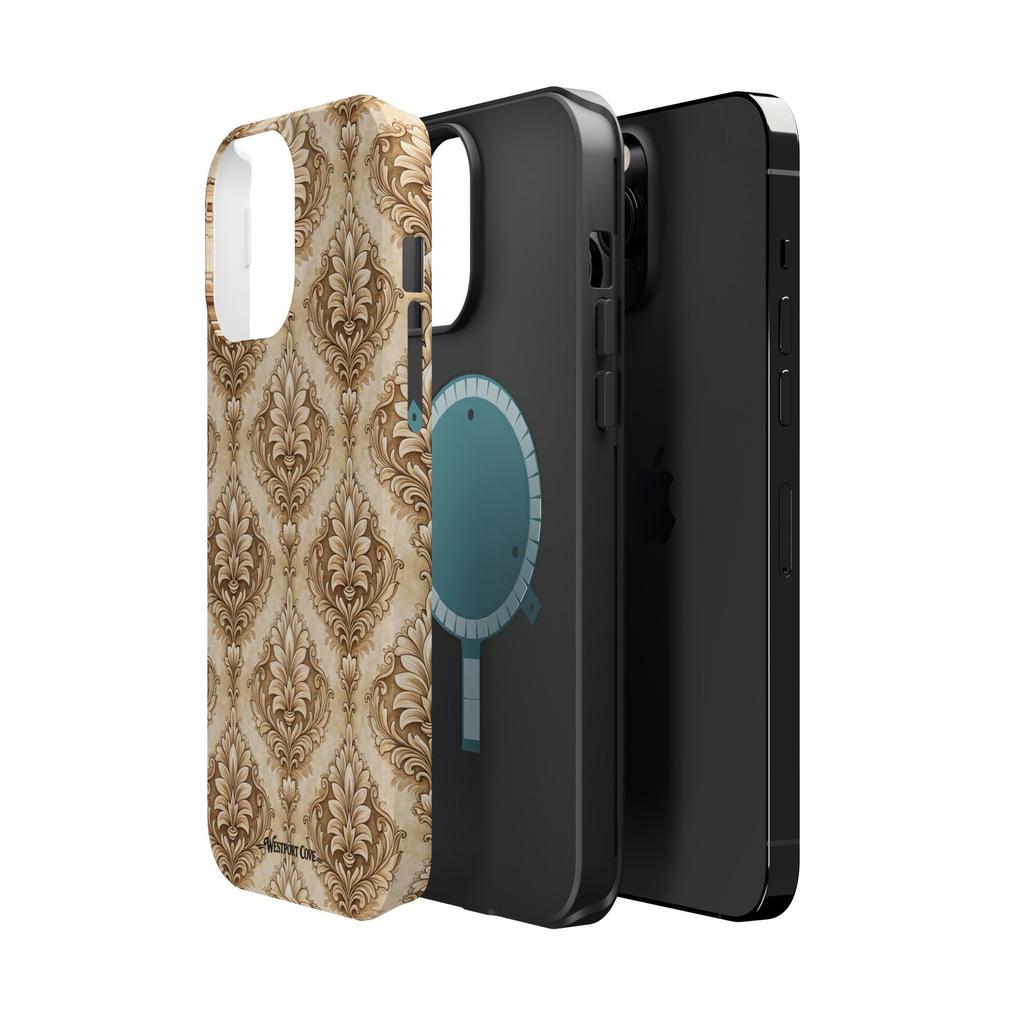 Damask Taupe - Extreme MagSafe Phone Case