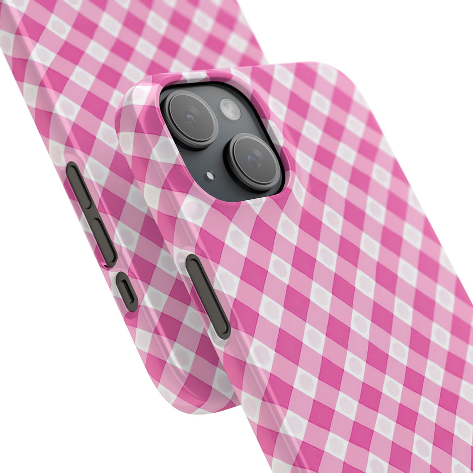 Pink Gingham - Elite Case
