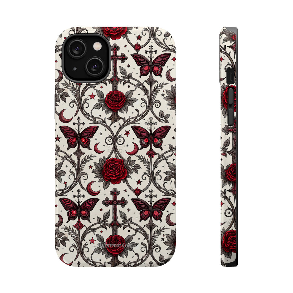 Rose & Butterfly - Extreme MagSafe Phone Case