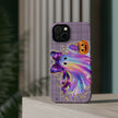 Cute Rainbow Ghost Halloween Phone Case - Extreme Impact MagSafe Phone Case
