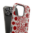 Red Scandi Floral - Extreme Impact MagSafe Phone Case