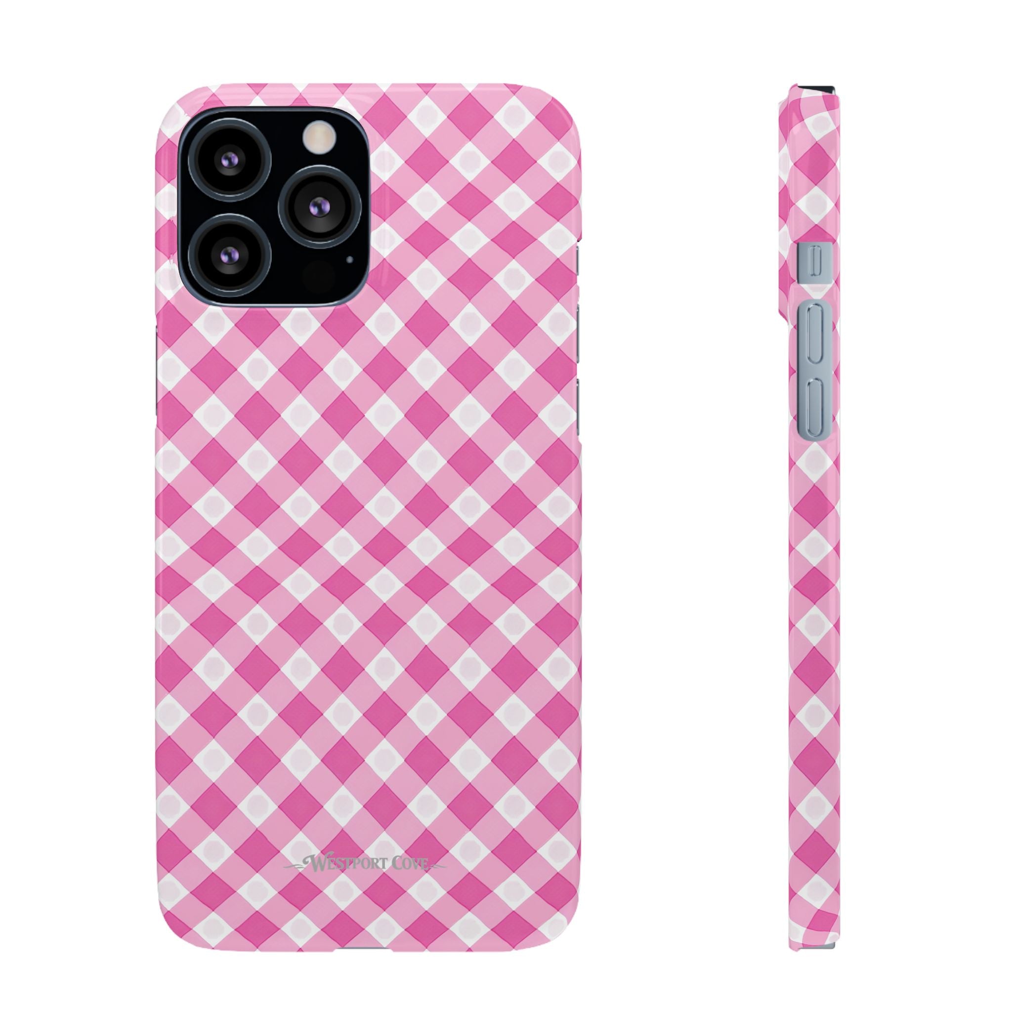 Pink Gingham - Elite Case
