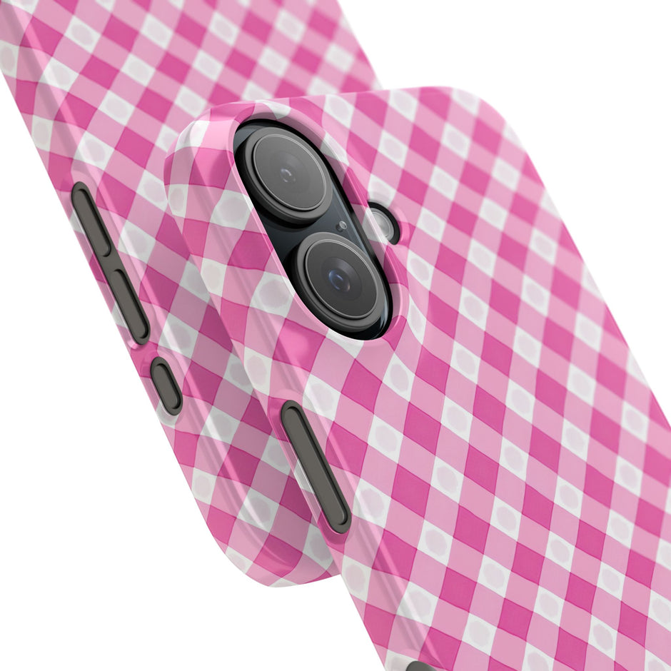 Pink Gingham - Elite Case