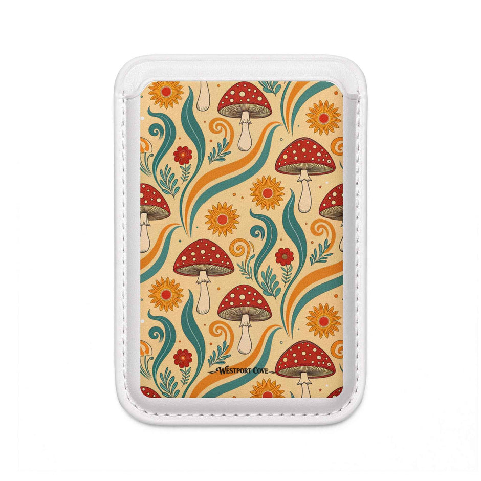 Fancy Fungus - MagSafe Vegan Card Holder
