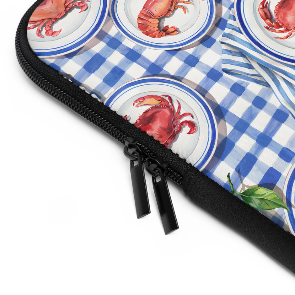Seafood Picnic - Safe Harbor Laptop Sleeve
