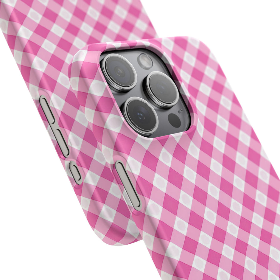 Pink Gingham - Elite Case