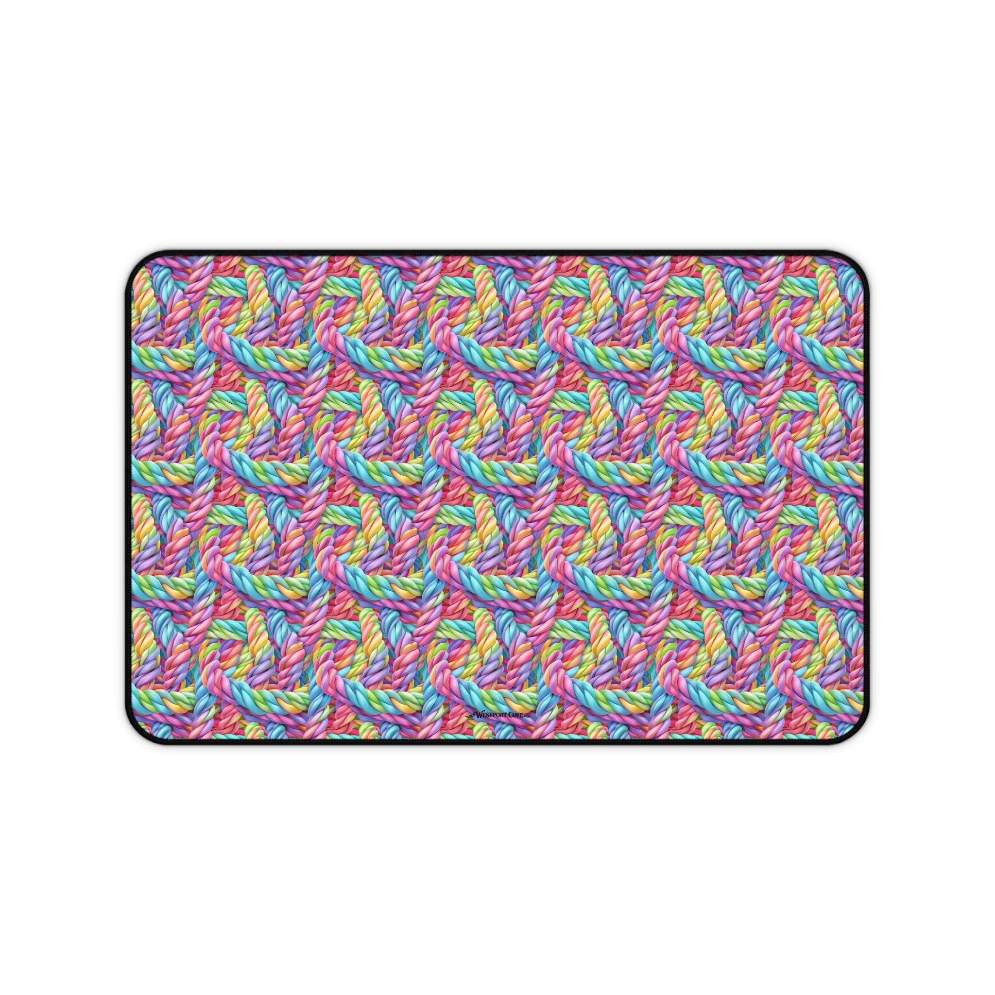 Twisted v2 - Launch Pad - Desk Mat
