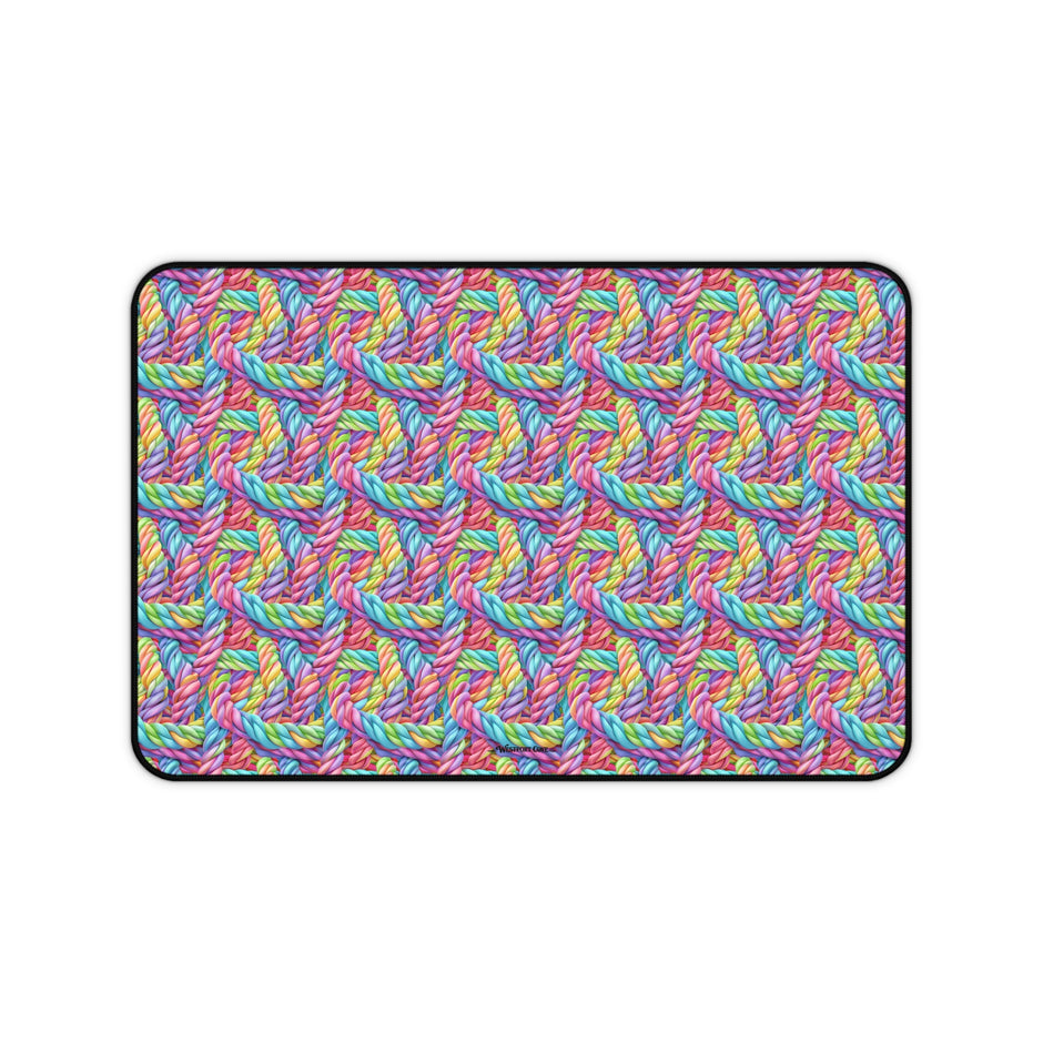 Twisted v2 - Launch Pad - Desk Mat