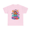 Cute Rainbow Pumpkin Stack Halloween Tee — Colorful Jack-o’-Lanterns & Ghosts T-Shirt