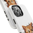Adorable Peeking Kitten - Extreme Impact MagSafe Phone Case