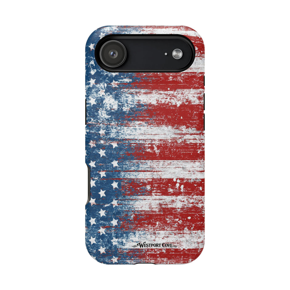 American Flag Distressed - Extreme MagSafe Phone Case
