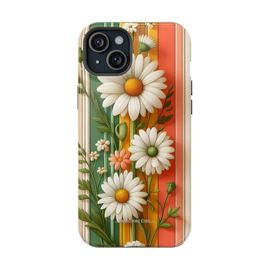 Daisy Stripe - Extreme MagSafe Phone Case