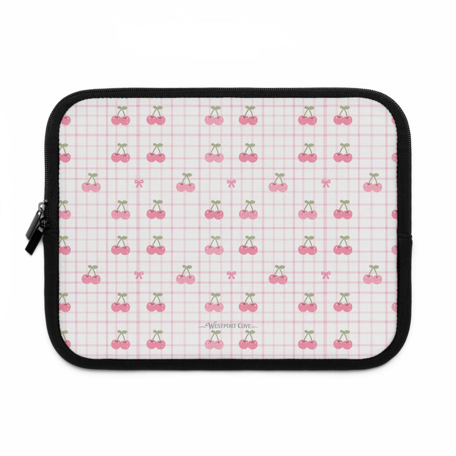 Cherry Ice Cream Smile - Safe Harbor Laptop Sleeve